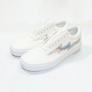 NIB Revenge x Storm Bolt White Sneakers Size 4